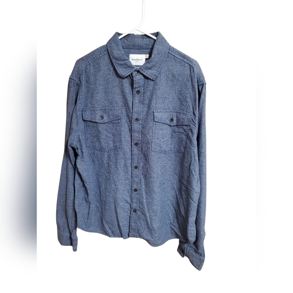 Goodfellow & Co Denim Blue Casual Shirt Size XL